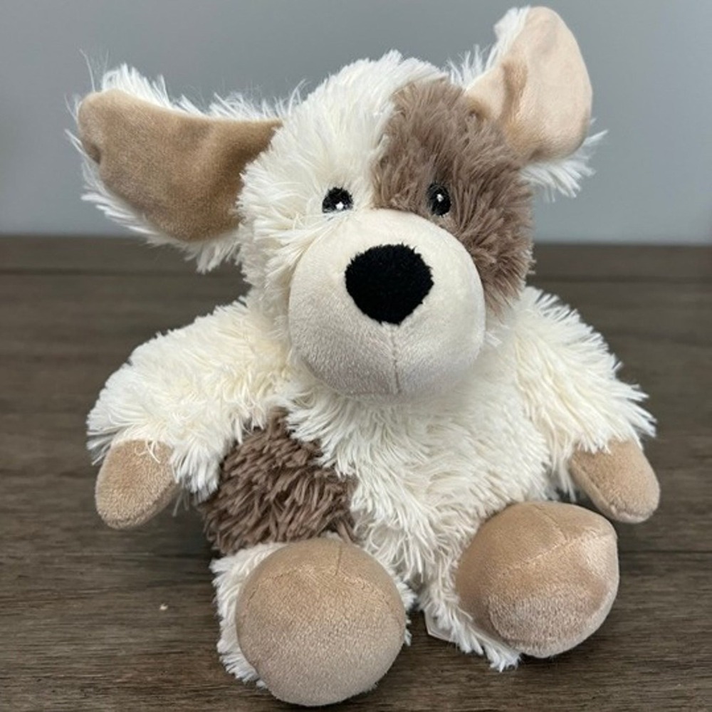 Warmies Puppy Dog Plush Weighted Microwaveable Lavender Scented Stuffed Animal